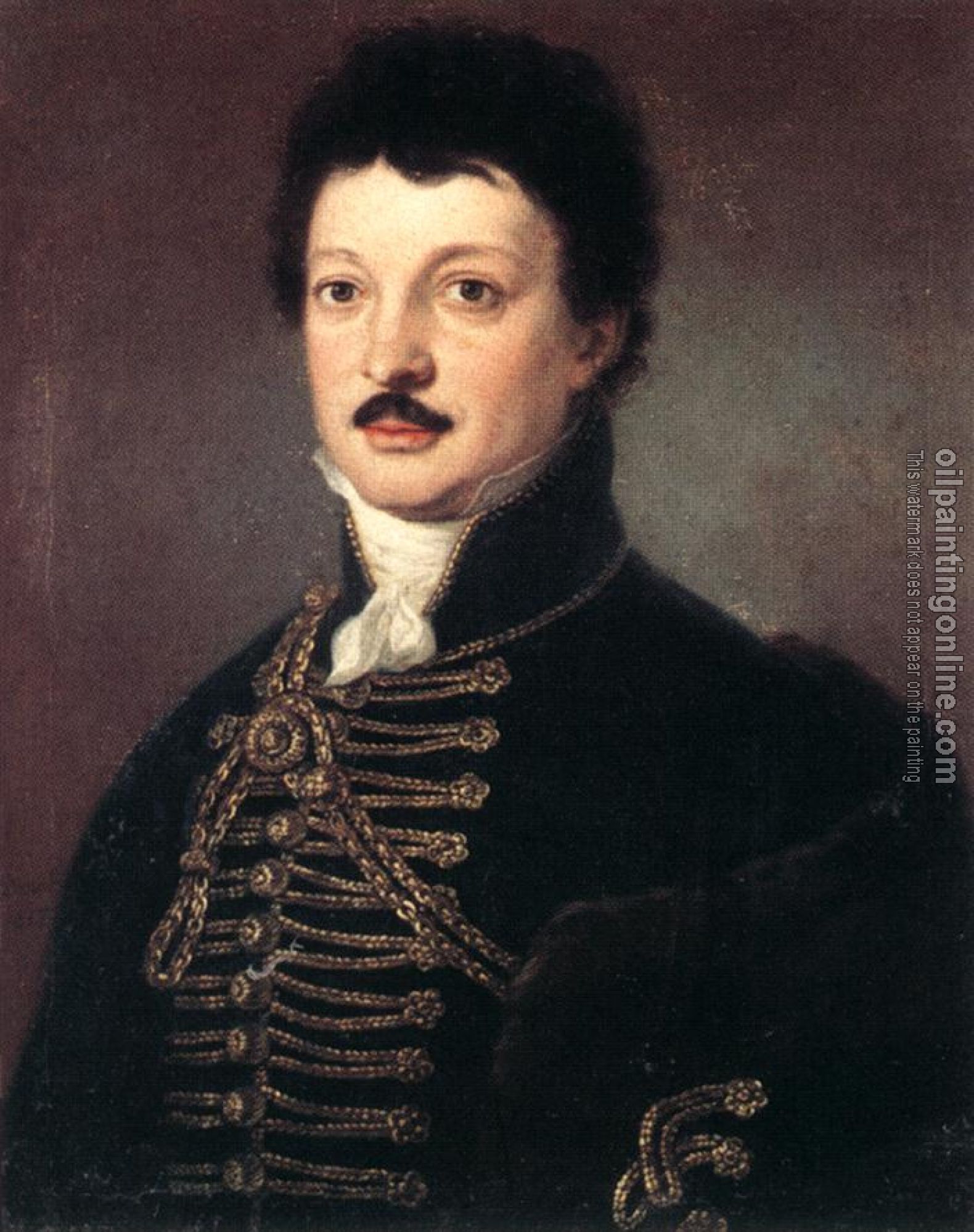 Janos Donat - Portrait of Poet Daniel Berzsenyi